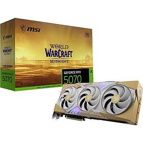 MSI GeForce RTX 5070 World of Warcraft Midnight Light Edition 12Gt