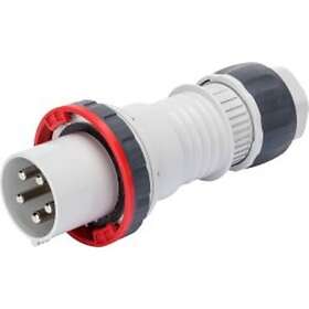 Gewiss GW60061H Prise CEE 5P 125A 400V 6H Rouge IP67