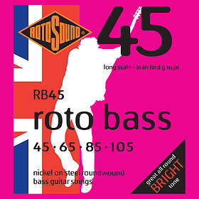 Rotosound RB45 Roto Bass Nickel Wound Basse 45-105