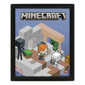 Pyramid International Poster Minecraft Lentikulær 20 x 30 cm