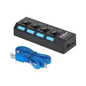 Rebel HUB 4-Port USB 3.0 Hub (KOM0940)