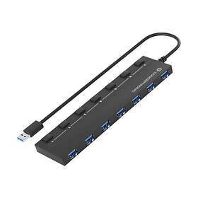Conceptronic Hub Multiport 7-Port USB 3.2 Gen 1 (HUBBIES19BP)