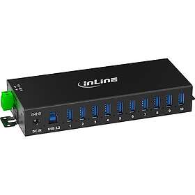 InLine Hub USB 3.2 Gen.1 10-Port (35396C)