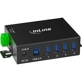 InLine Industriel 4-Port USB 3.2 Gen.1 Hub (35396A)