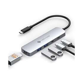 Novoo R5CPD 5-en-1 Adaptateur Multiport USB-C (B0CY4Z2PKW)