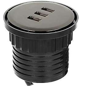 Orno OR-GM-9013/B 3-Port USB Hubb (OR-GM-9013/B)