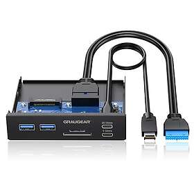 GrauGear 6-Port USB 3.2 Gen2x2 Type-C Multiport Adapter (G-MP01CR)
