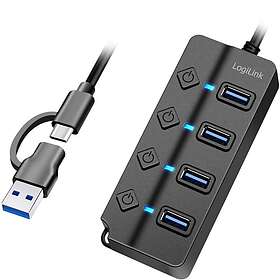 LogiLink 4-Port USB 3.2 Gen1 Hub (UA0419)