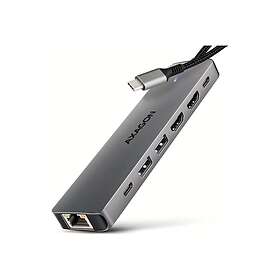 AXAGON 7-in-1 USB-C Multiport Adapter (HMC-7HX2)