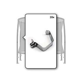 Berg 56.30.11.00 Fjeder Beslag 20-Pack Sort