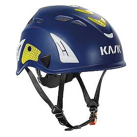 Kask Superplasma HI VIZ WHE00104 Casque de Sécurité Ventilé Bleu/Jaune