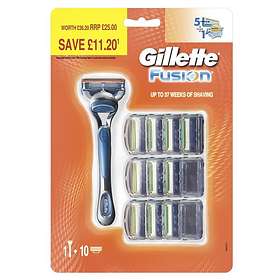 Bild på Gillette Fusion (+10 Extra Blad)