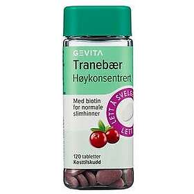 Gevita Tranebær Høykonsentrert 120 tabletter
