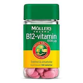 Möllers B12-vitamin 1000µg 100 stk
