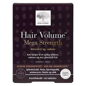 New Nordic Hair Volume Mega Strength 60 tabletter