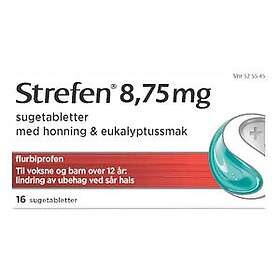 Strefen Sår Hals Sugtabletter 8,75mg 16pcs