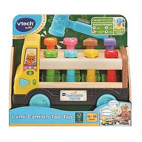 Vtech Lumi Camion Tap Tap Jouet d'Activité en Bois 80-619505