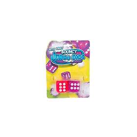 Pocket Money Bouncy Dice With Light Terning Sæt 2st