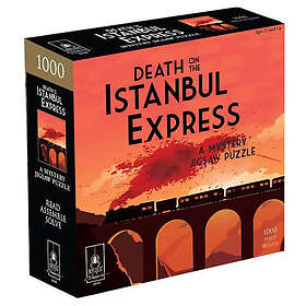 Pussel med en tvist Death on the Istanbul Express Mystery 1000 Bitar