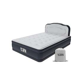 YAWN Deluxe Self-Inflating Double Airbed with Fitted Sheet (367146)