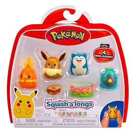 Pokémon Squishalongs 4 PK Eevee/Snorlax (SQAL0068)