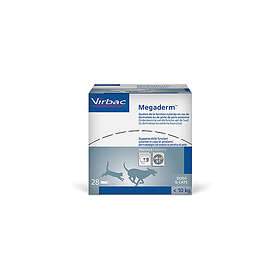 Virbac Megaderm Koiran & Kissan Iho & Turkki Lisäravinne 28x4ml