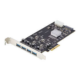 StarTech.com P5Q4A-USB-CARD USB 3.2 Gen1 Type-A x4 PCIe 2.0