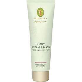 Primavera Glowing-Age Natcreme & Mask Udglattende 50ml