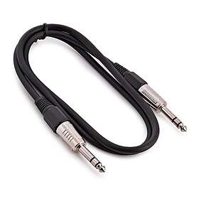 Gear4music JACK-E-TRS-1 Instrument Cable 1m