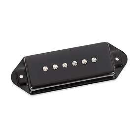 Seymour Duncan 1611302-60BC P90 Silencer Hot Dogear Bridge Black