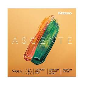 Daddario Ascenté Viola Corde La Extra-Short Scale Medium