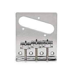Gear4music BY 02 CHROME 3-Saddle Guitar Bridge