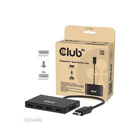 Club 3D CSV-7400 DisplayPort til DisplayPort-adapter 22cm