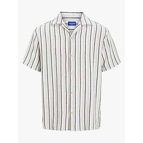 Jack & Jones Coba Stripe Resort Skjorta Kort Ärm (Herr)