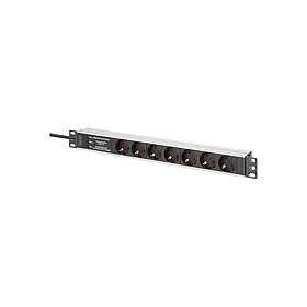 Digitus DN-95441 7-Way Surge Protected Power Strip 2m