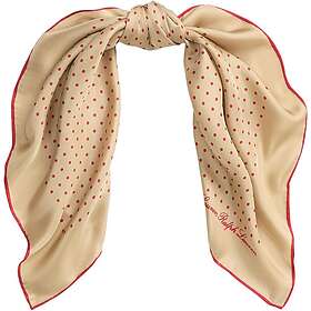 Ralph Lauren Polkadot Silk Twill Scarf