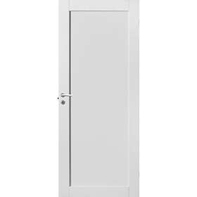 Solid FUNKIS 1 Panel Dør Hvit 80x210cm