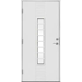 Solid TRAD Hovedinngangsdør 8 Glass 90x200cm Hvit MPN: 07072354093147