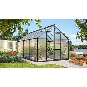 Vitavia Merkur 11500 Drivhus 6mm Polykarbonat 11.5m² Aluminiumramme 85002047