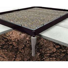 Halls Popular 106 102-F08202 Greenhouse Base Steel Black