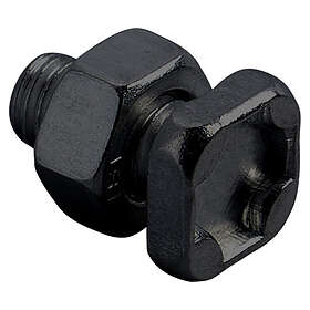 Vitavia 1621852 Bult och Mutter 10-Pack Svart