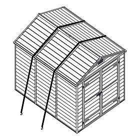 Canopia by Palram Jordanker Sæt Sølv 540-092