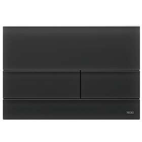 Tece 6123145 Tecesquare II Plaque de déclenchement Verre Givré Noir