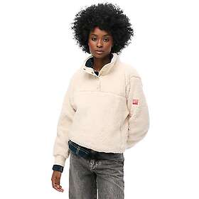 Superdry Super Soft Popper Neck Teddy Fleece (Dame)