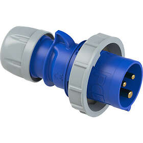 PCE 0928125290 CEE-stik 16A 3P 230V Blå 6H IP67