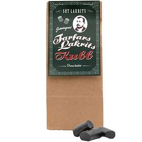 Sockerbageriet Farfars Söt Lakritskubb 150g