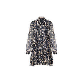 French Connection Hallie Crinkle Chiffon Midikjole