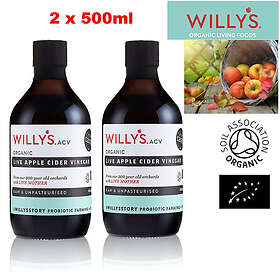 Willy's Organic Apple Cider Vinegar With Mother 500ml