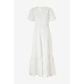 Selected Slfkelli Ss Ankle Broderi Ankelklänning