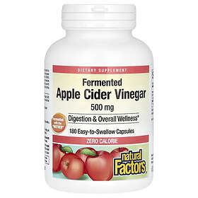 Natural Factors Apple Cider Vinegar 500mg 180 Capsules
